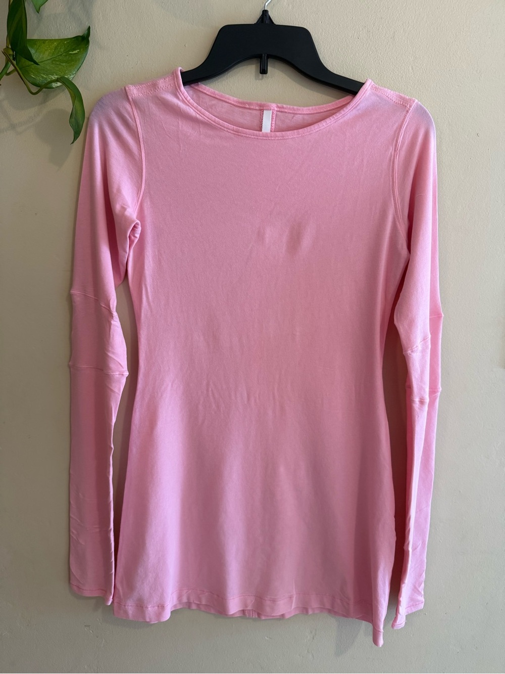 lululemon athletica Pink Long Sleeve Crewneck Top